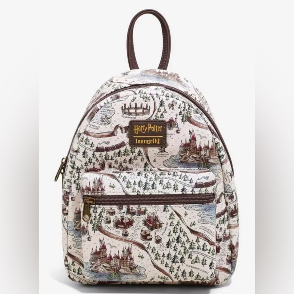 Harry Potter Loungefly School Grounds Mini Backpack